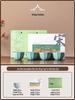 Handmade Ru Kiln Celadon Ceramic Tea Cup for Gongfu Tea Ceremony