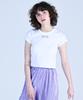 WOVEMENT Love Love Logo T-Shirt White Wbdstp006Wh