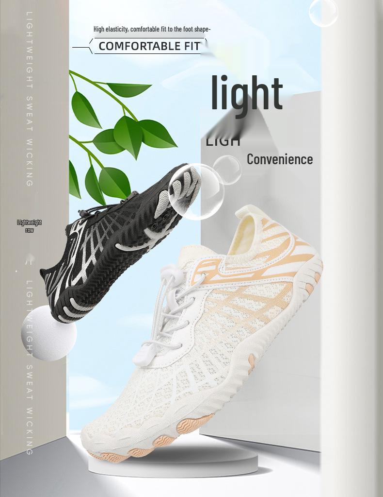 Five-Finger Water Shoes for Beach, Fishing, Swimming, Diving, Fitness, Yoga, and Running