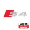For Audi Sline TT RS Quattro A3 A4 A5 A6 A6L S Q3 Q4 Q5 Q6 Q7 3D ABS Car Trunk S3 S4 S5 S6 S7 S8 Sticker Badge Auto Accessories