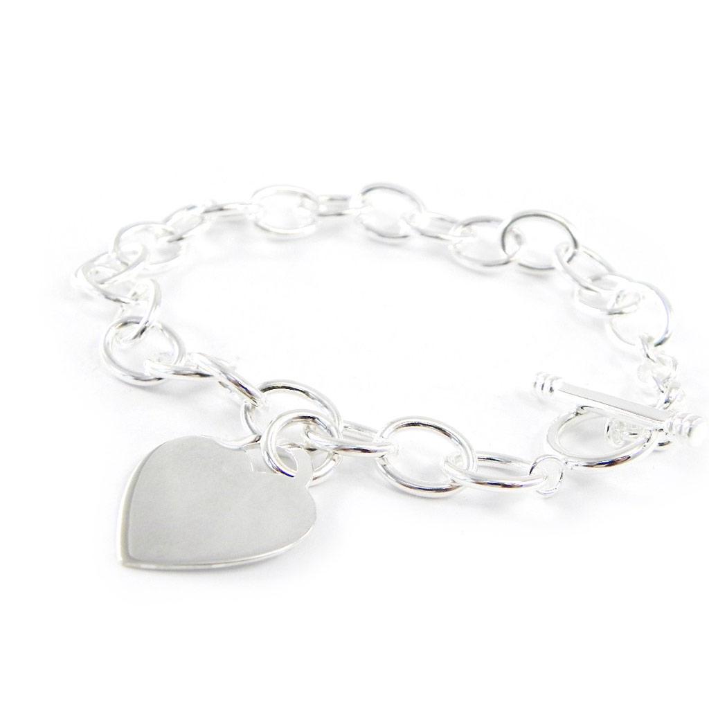 Les Trésors De Lily [G6317] - Silver Bracelet 'Love'