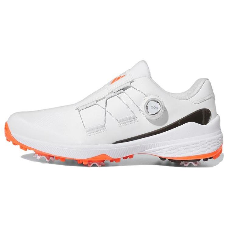 adidas ZG23 BOA Golf Shoes Cloud White Black Semi Solar Red Men s GY9716 EU 44⅔