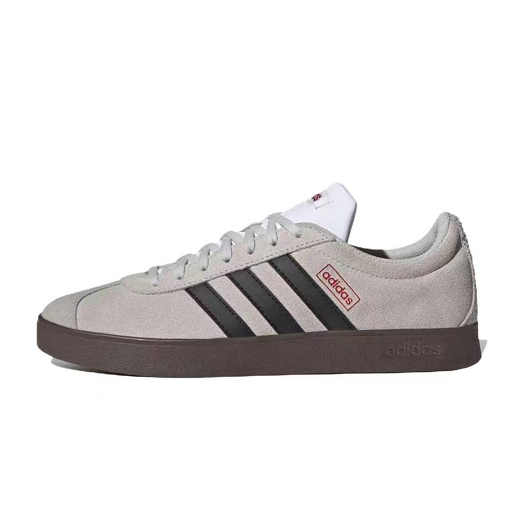 Adidas VL COURT 2.0 Skateboard Shoes Unisex Low top Pink, Brown, Red HQ1802(team1976-)