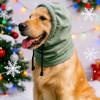 1Pc Pet Dog Warm Hat Anti Cold Calming Earmuffs Noise Proof Hat Autumn Winter Universal Pet Hoodie Headgear Windproof Hat