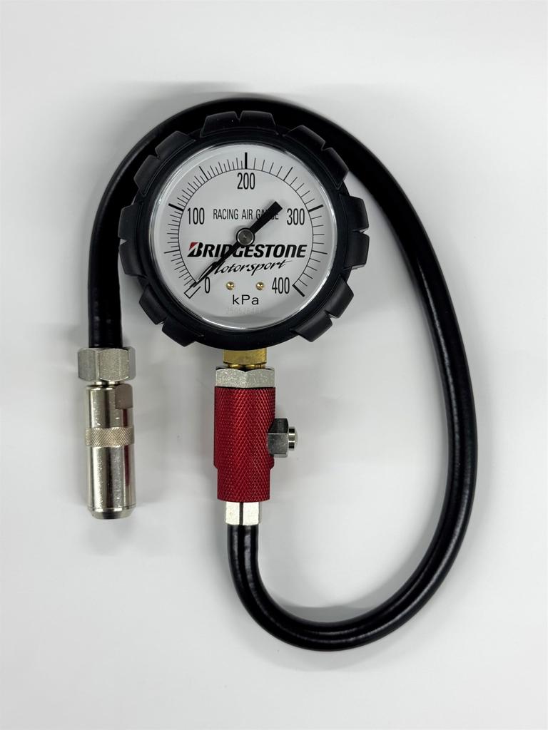 Bridgestone Racing Air Gauge 0.1-4.0kg/cm² RCG-20 by Asahi Sangyo Professional Motorsport Tire Pressure Gauge 61103001