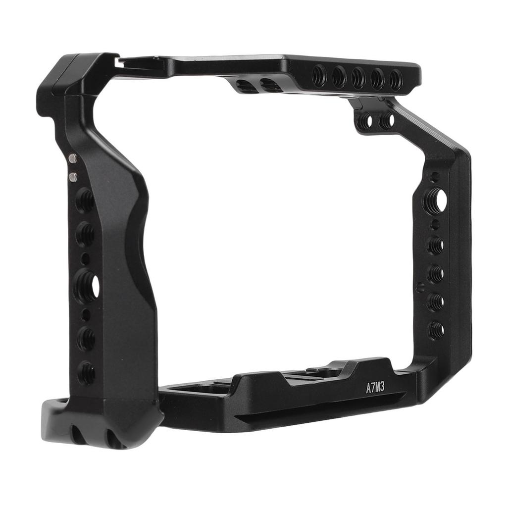 Camera Full Cage Fit for A7R3 A7M3 A9 Camera Aluminum Alloy Protective Frame Rig Video Cage for Vlog
