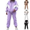 Europa, Amerika 1116 Frühling und Herbst Neue Damenmode Hosen Locker Lässig Pullover Set Zweiteiliges Set