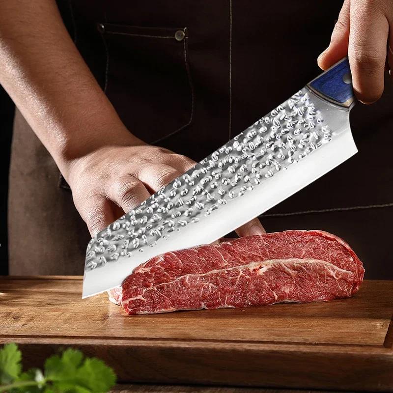 Kitchen Chef Knife Stainless Steel Meat Cleaver Boning Knife Forged Butcher Knife Househould Vegetable Fruit Knife Kitchen Tools