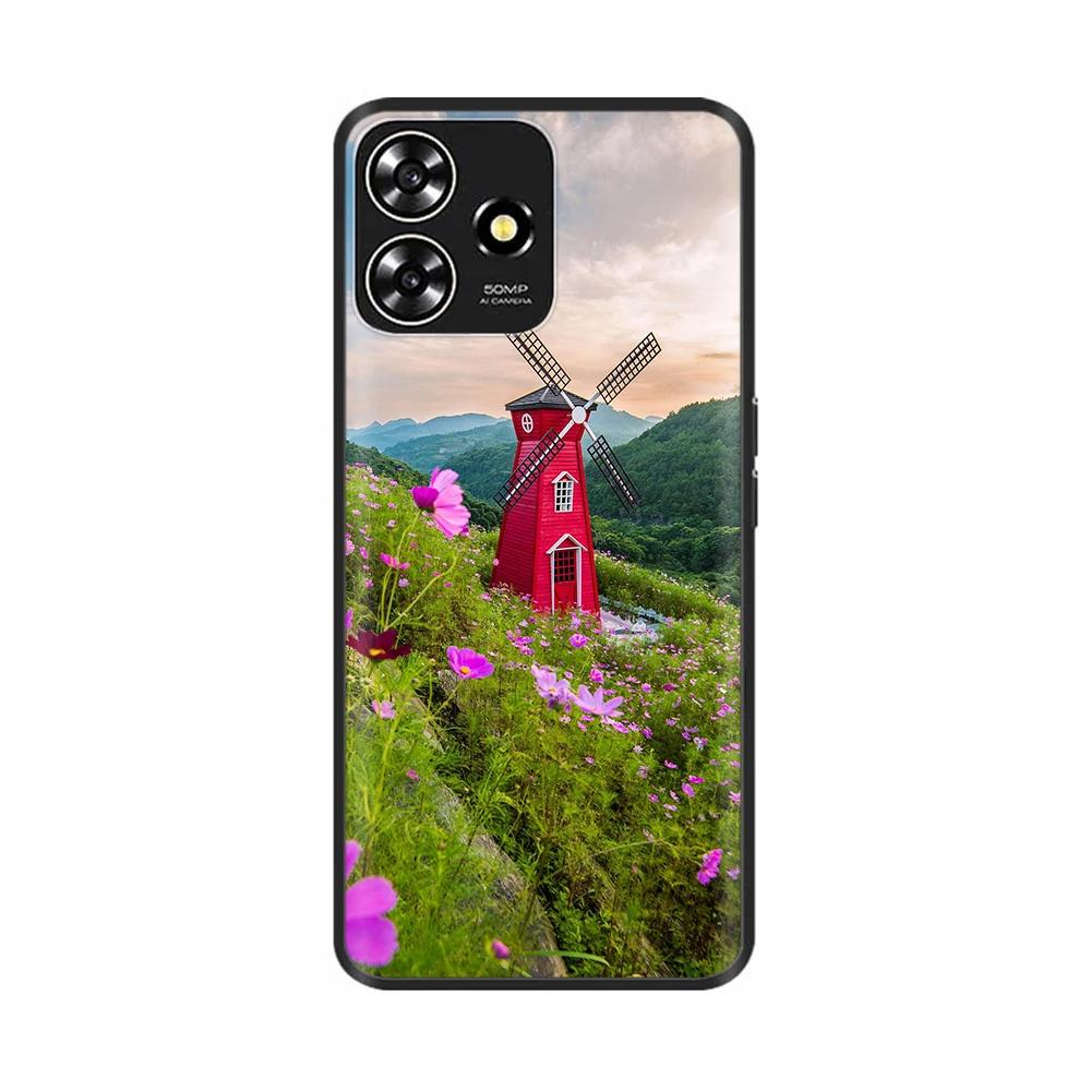 Für ZTE Blade V50 Smart Case Schutzhülle Für ZTE V50 Design 4G Cartoon Bemalt Weiches TPU Funda Für ZTE Axon 50 Lite Hülle