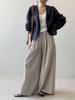 Artistic Retro Long-Sleeve Linen Cardigan - Lightweight, Loose-Fit Sun Protection Top