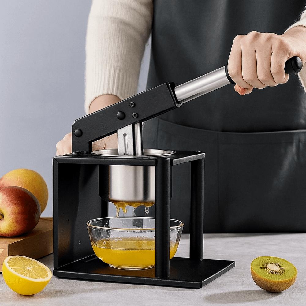 Hand Press Manual Juice Extractor Stainless Steel Fruit Juicer Practical Manual Juicer  for Home