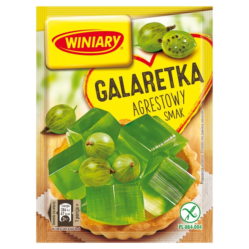 Winiary Galaretka agrestowy smak 71 g x 3 sztuki
