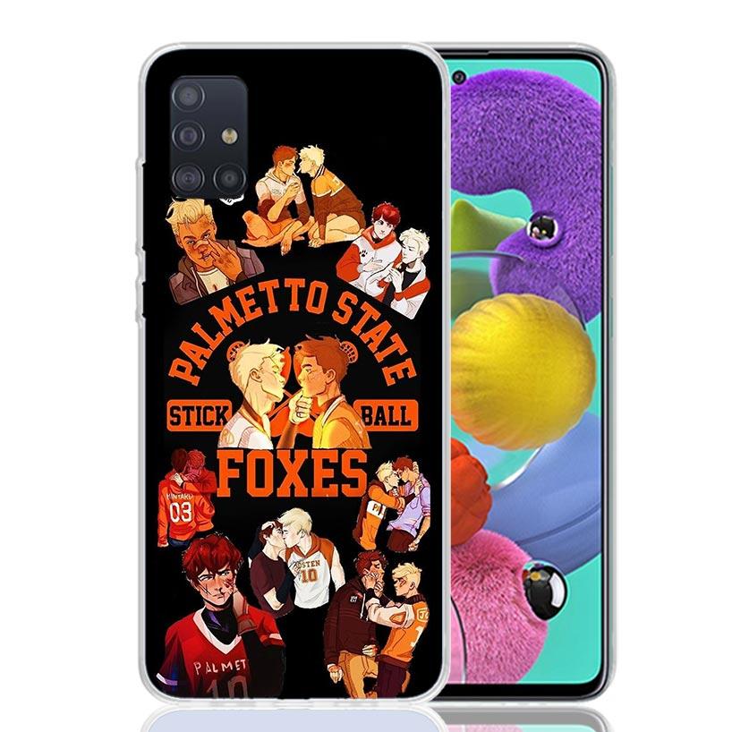 Andreil All For The Game Palmetto State Foxes Phone Case For Samsung Galaxy A52 A32 A22 A12 A02S A50S A30S A51 A31 AA71 Note 20