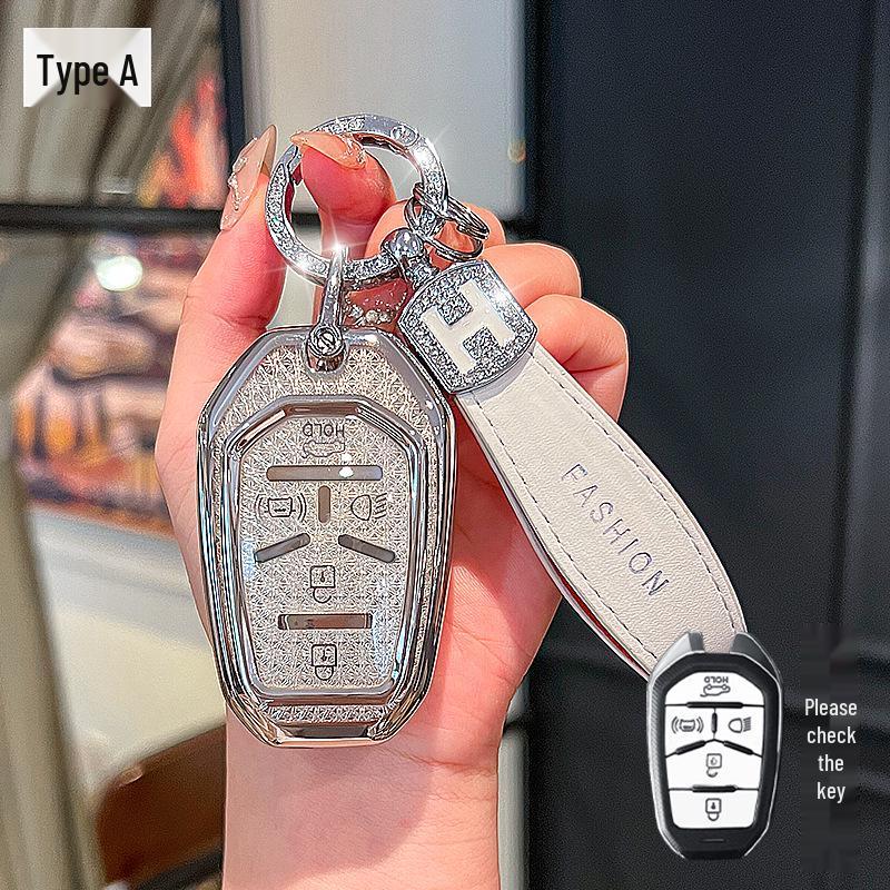 Ssangyong Korando Rexton Crystal Remote Key Protective Cover Set
