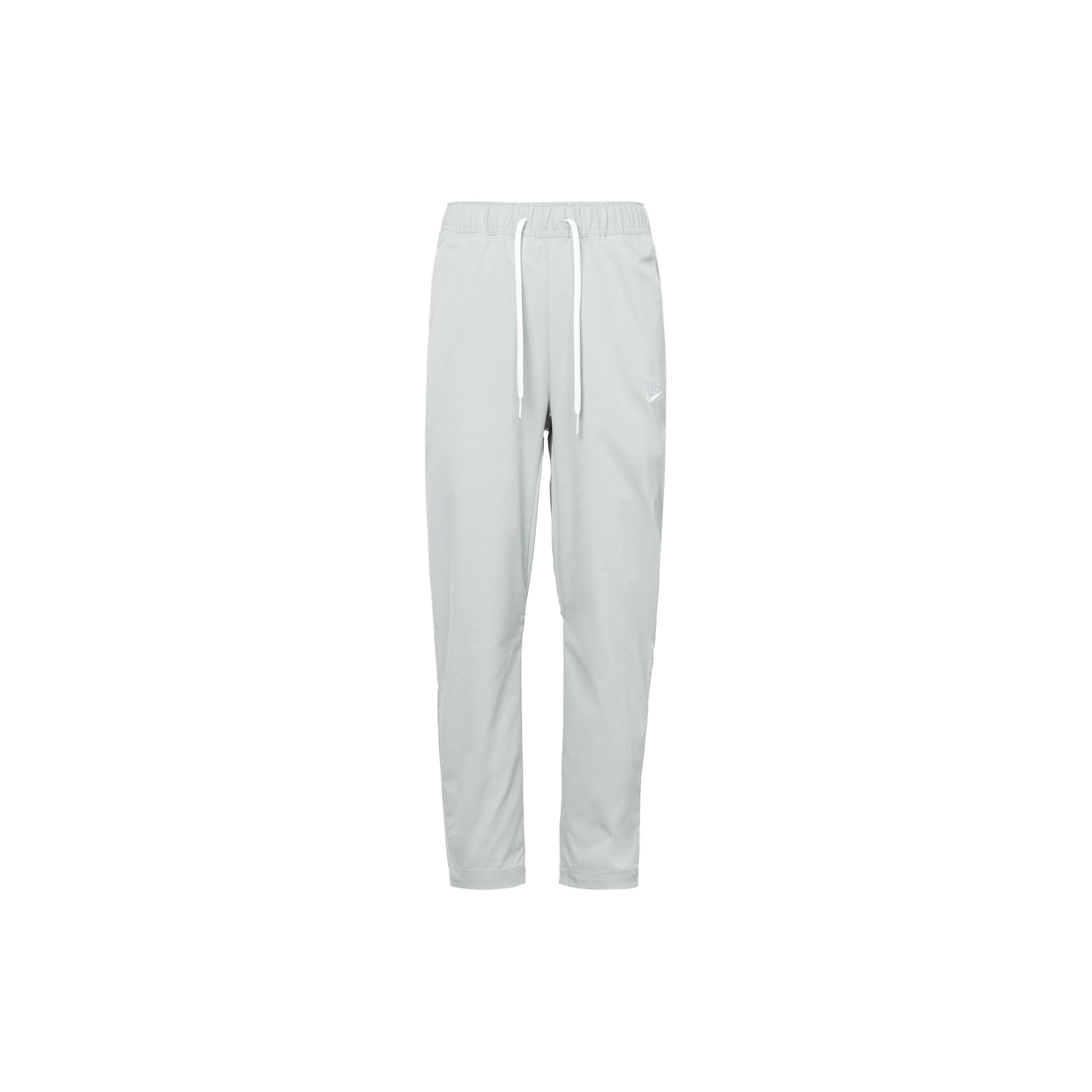 Nike Club Woven Tapered Leg Pants  Light Smoke Gray White  Men s DX0625-077 XXL