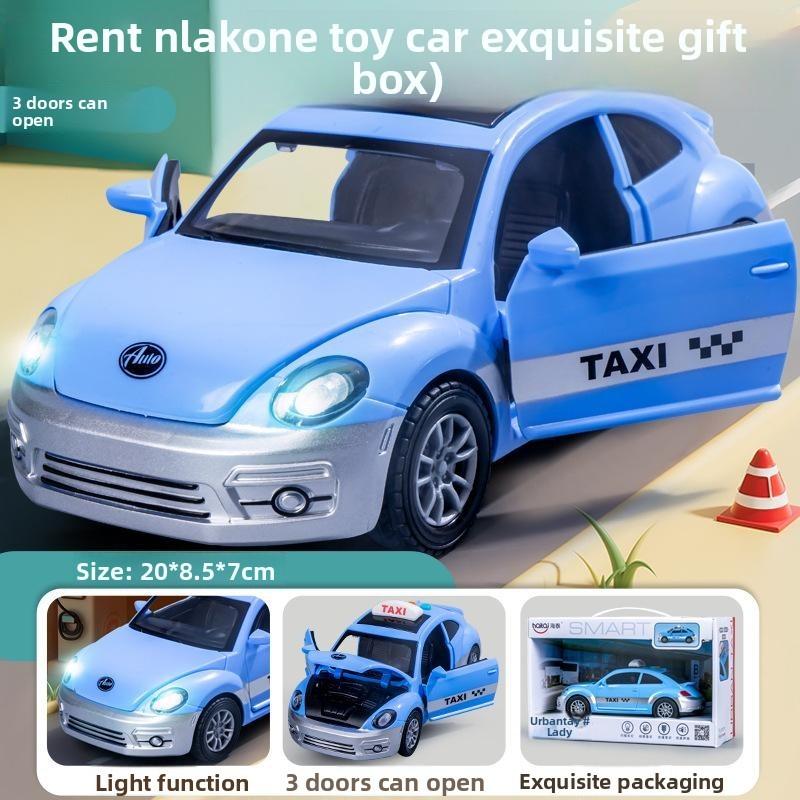 

Childrens Toy Taxi With Lights And Sound For Kids Playroom Gift синій