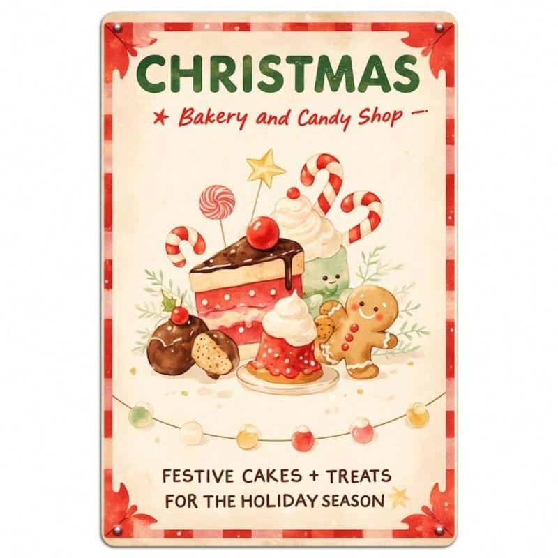 Vintage Metal Painting for Living Room Kitchen Studio Garage Wall Decor