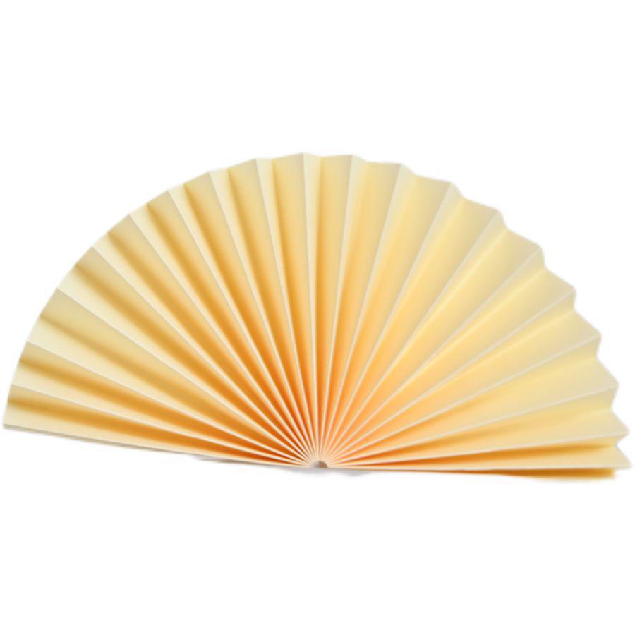 Red Semi-Circular Origami Craft Fan for Weddings, Photography, and Displays