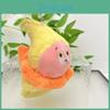 Kirby Plush Cartoon Doll With Hat Wearing Design For Teen And Decor Backpack