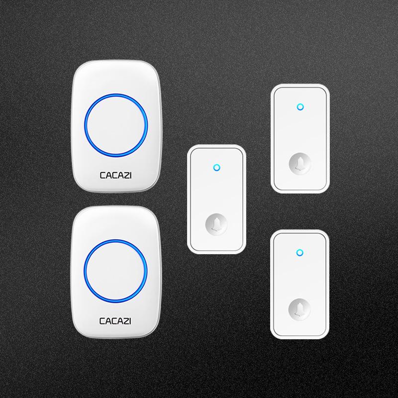 Smart Wireless Doorbell: Waterproof, Battery-Free, Ultra-Long Range, Remote Control for Home & Elderly Use Wireless Doorbell Set