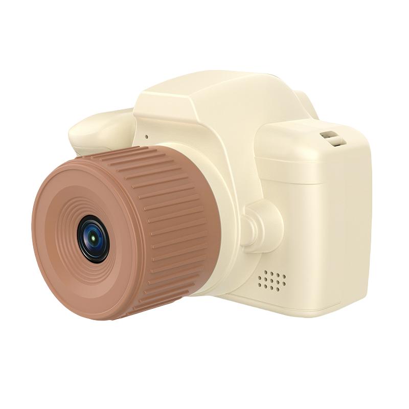 Kids Mini Camera Long Lens Cartoon Toys For Girls Boys Birthday Gifts 1080P 2.4 Inch Screen Photo Record Life Child Camera Toys