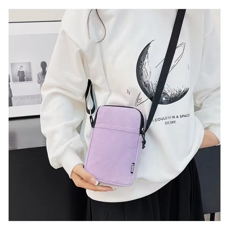 

Новая модная сумка для мобильного телефона, женская сумка-мессенджер, универсальная мини-маленькая сумка через плечо, подвесной кошелек для монет, вертикальная сумка лавандовый