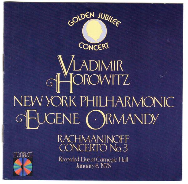 

CD VLADIMIR HOROWITZ - Golden Jubilee RCD12633 RCA Red Seal US Classical Used