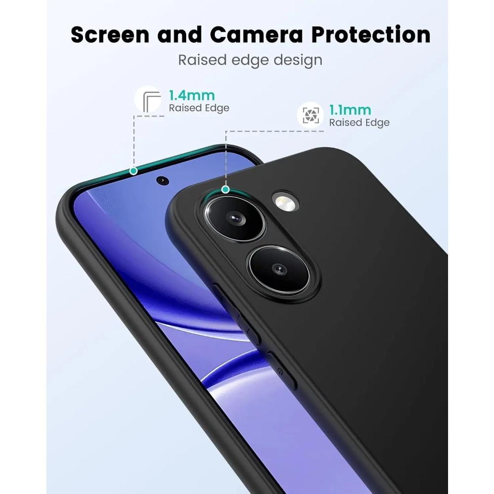 Minimalist Ultra Slim Matte Soft TPU Camera Protection Case for Xiaomi POCO X8 Pro Max Redmi Trubo 5 Max Thin Back Phone Cover