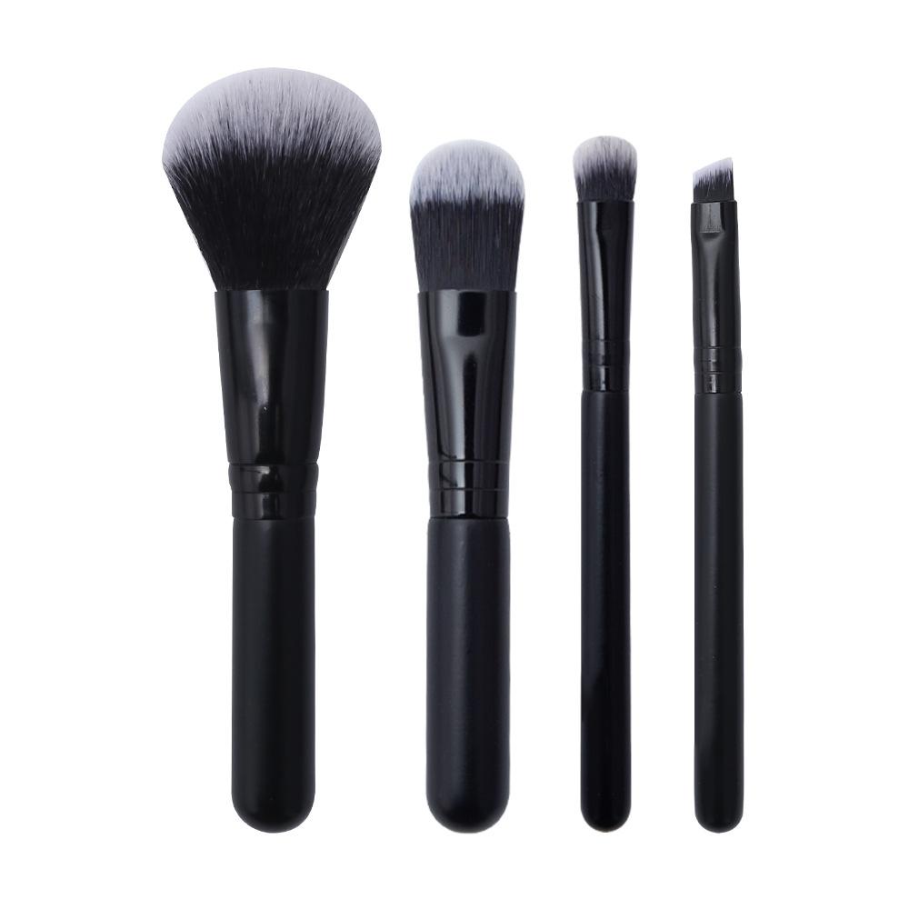 Makeup Brush Makeup Brush Full Set Brush Soft Hair Foundation Set Black Mini Loose Powder Set Brush Eyeshadow