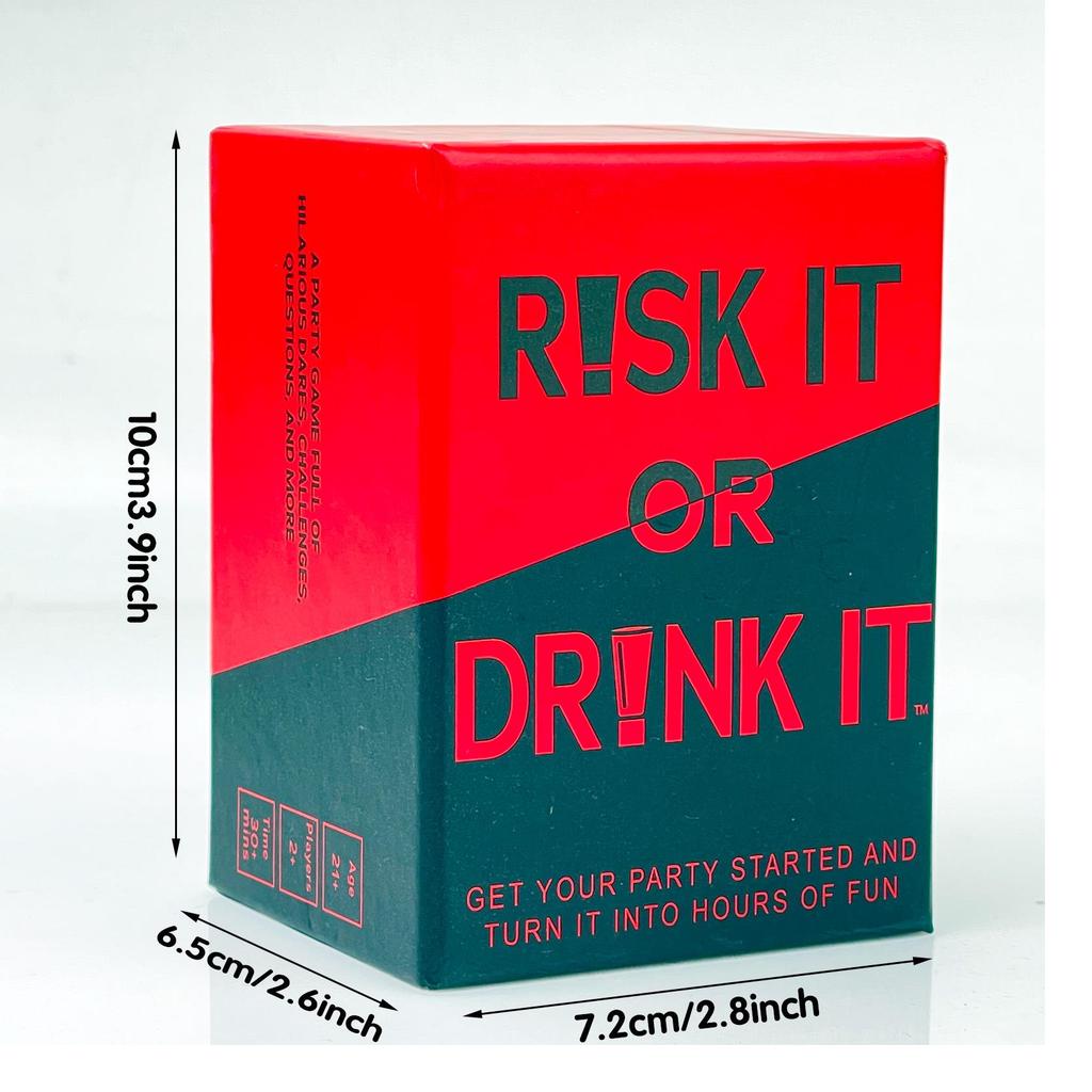 Joc de băut în engleză transfrontalier: Cărți de petrecere Adevăr sau Băutură