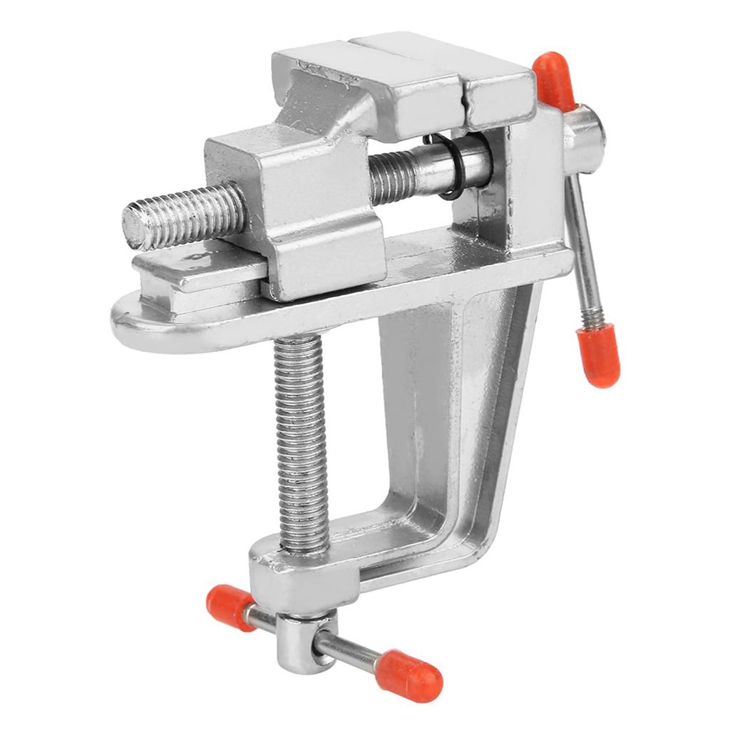 Flat Pliers Vise Table Bench Vise Tool Made of Aluminum Alloy Space Saving 360 Degree Rotation Lightweight and Practical 100% Brand New and High