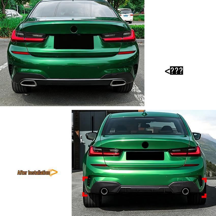 BMW 3 Series G20/G21 M Sport European Rear Diffuser Lip Spoiler