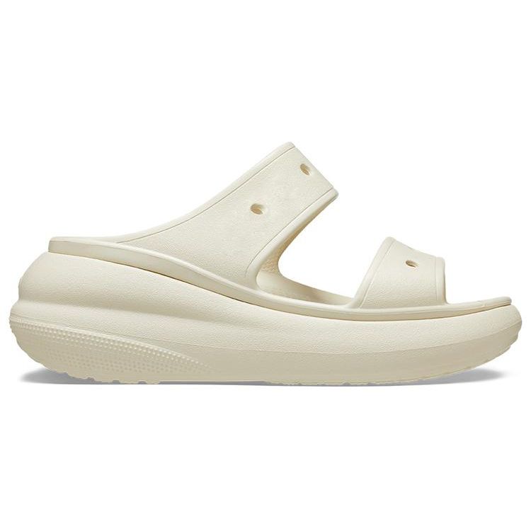 Crocs Puff Clogs EVA Slip-On Noise-Reducing Non-Slip Sandals Women Sandals Bone-White 207670-2Y2
