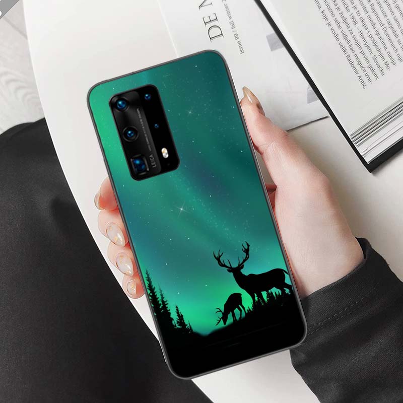 Deer Hunting Camo Phone Case For Huawei Mate 40 30 20 Pro 10 Pro Huawei P50 P40 P30 Lite P20 P10 Lite Cover