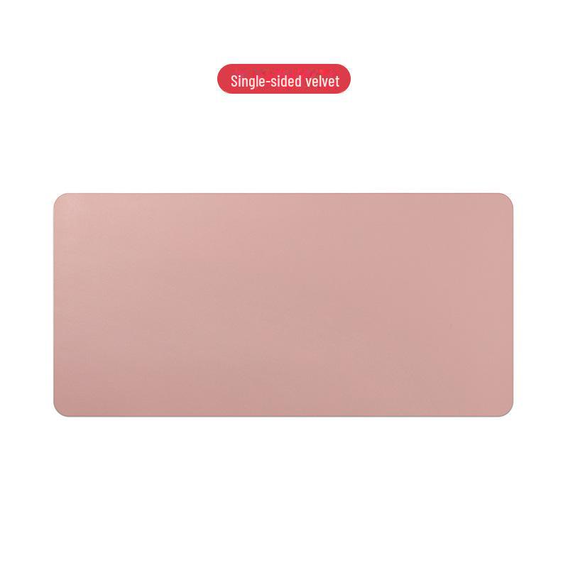 Vlastní velká kožená podložka na stůl pod myš a klávesnici s logem