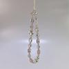 Y2K Silver Phone Lanyard Sweet Girl Beads Phone Chain Cell Phone Strap  Bracelet Keychain
