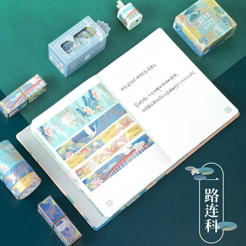 Ancient Style and Paper Tape Hand Account Sticker Notes Stationery Decoration Art Life Stickers Material