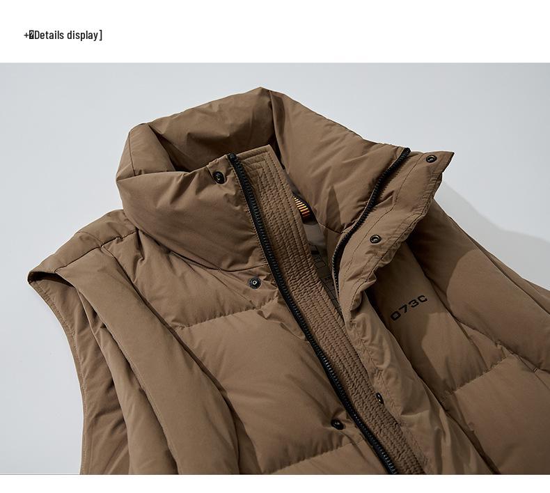 Men's Fashion Winter Outdoor Workwear Down Vest