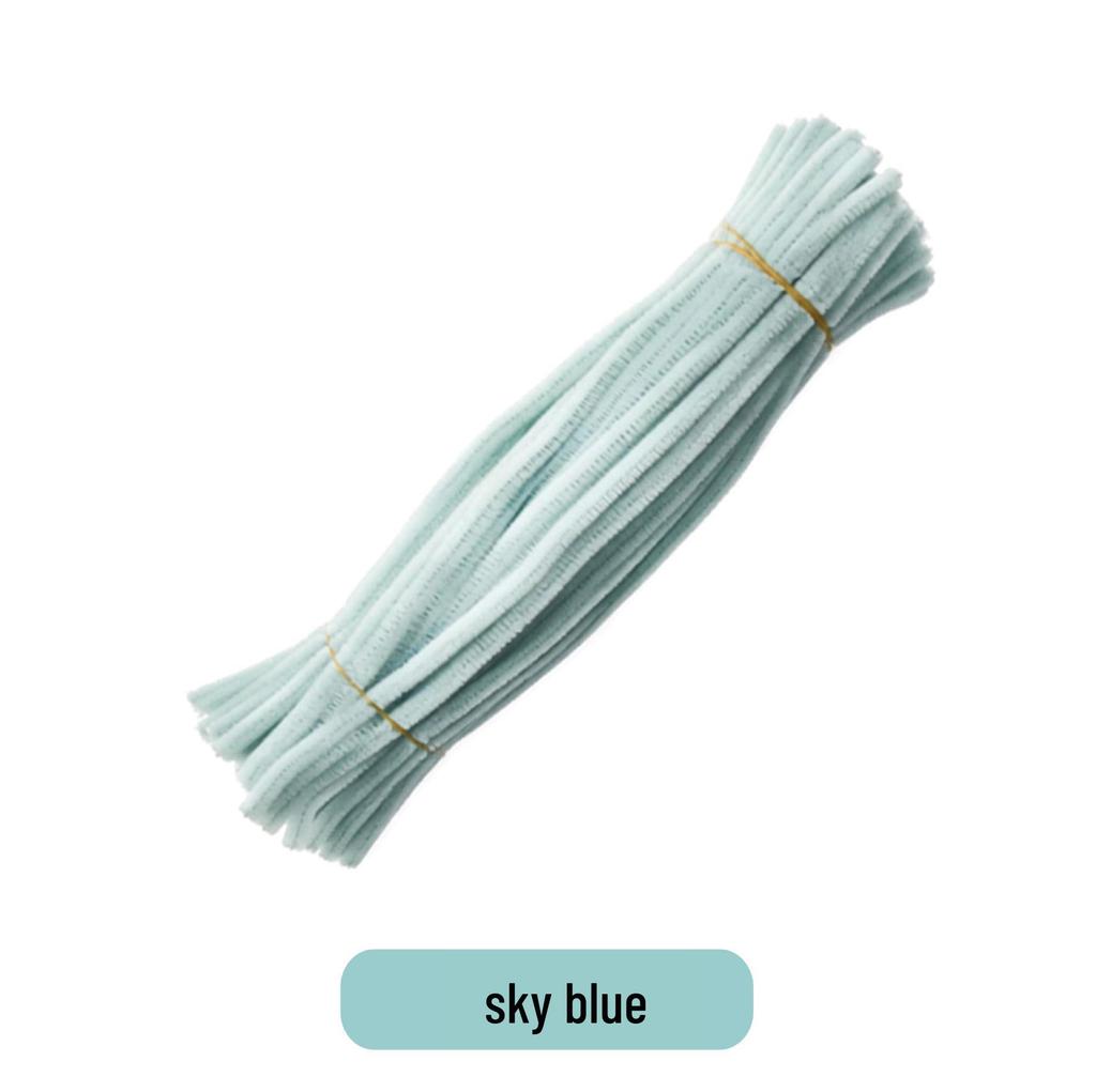 Barevné chlupaté drátky DIY sada: Šifrované, měnitelné čističe dýmek pro dětské vzdělávací projekty