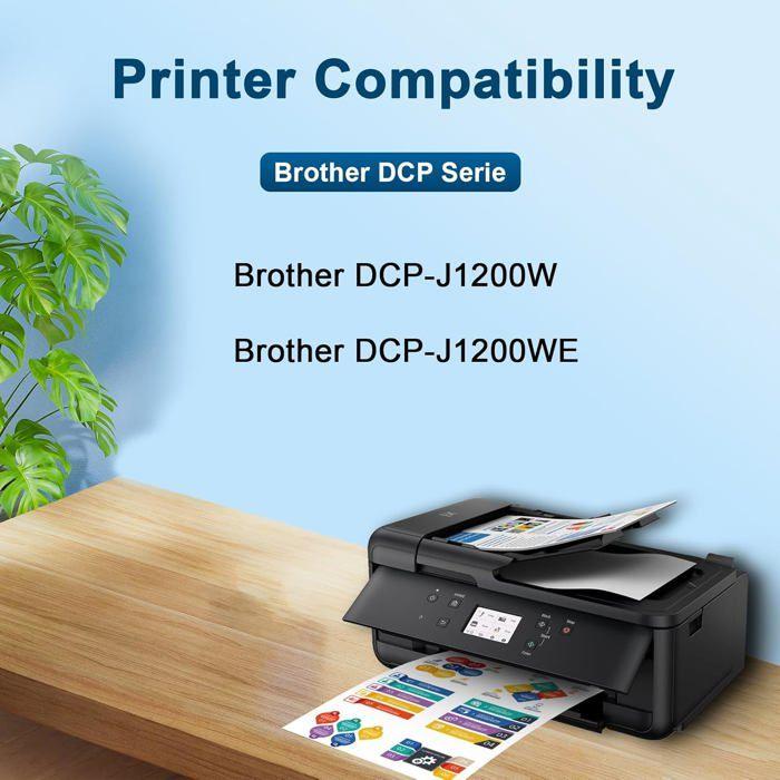 Cartușe de Cerneală - DOUGLAS LABORATOIRES - LC424 - Pachet de 4 - Compatibil Brother DCP-J1200 - Multicolor