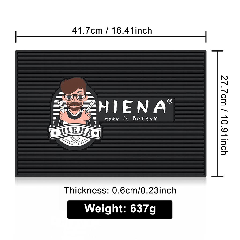 Hair Salon Anti Slip Heat Resistant Mat for Barber Tools Organizer Haiyina Styling Station Accessories 50x70cm
