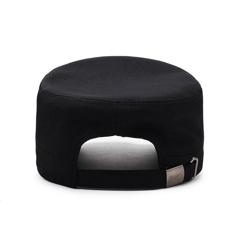 Hat Men Spring And Autumn Flat Top Hat Outdoor Sun Hat Outdoor Casual Versatile Cap In The Elderly