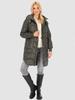 WOMEN' QUILTED JACKET WITH SIDE SPLIT