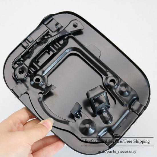 Black Fuel Door Gas Filler Lid Cover Cap For Toyota RAV4 2006-2012 77350-42070
