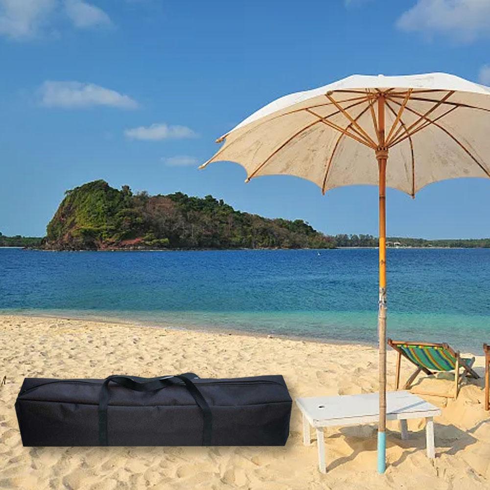 Portable Patio Umbrella Carrier Bag with Comfortable Shoulder Strap Storage Pouch for Beach and Camping Umbrellas