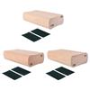 Wooden Polished Sanding Block for Guitar Fret Leveling Fingerboard Luthier Tools