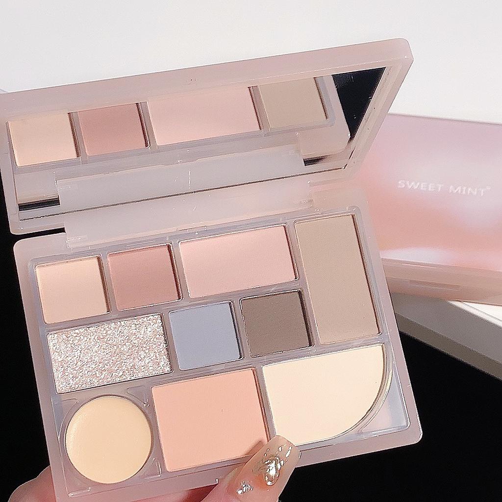 New Makeup Product Ten-color Eyeshadow Palette Matte Earth-color Eyeshadow