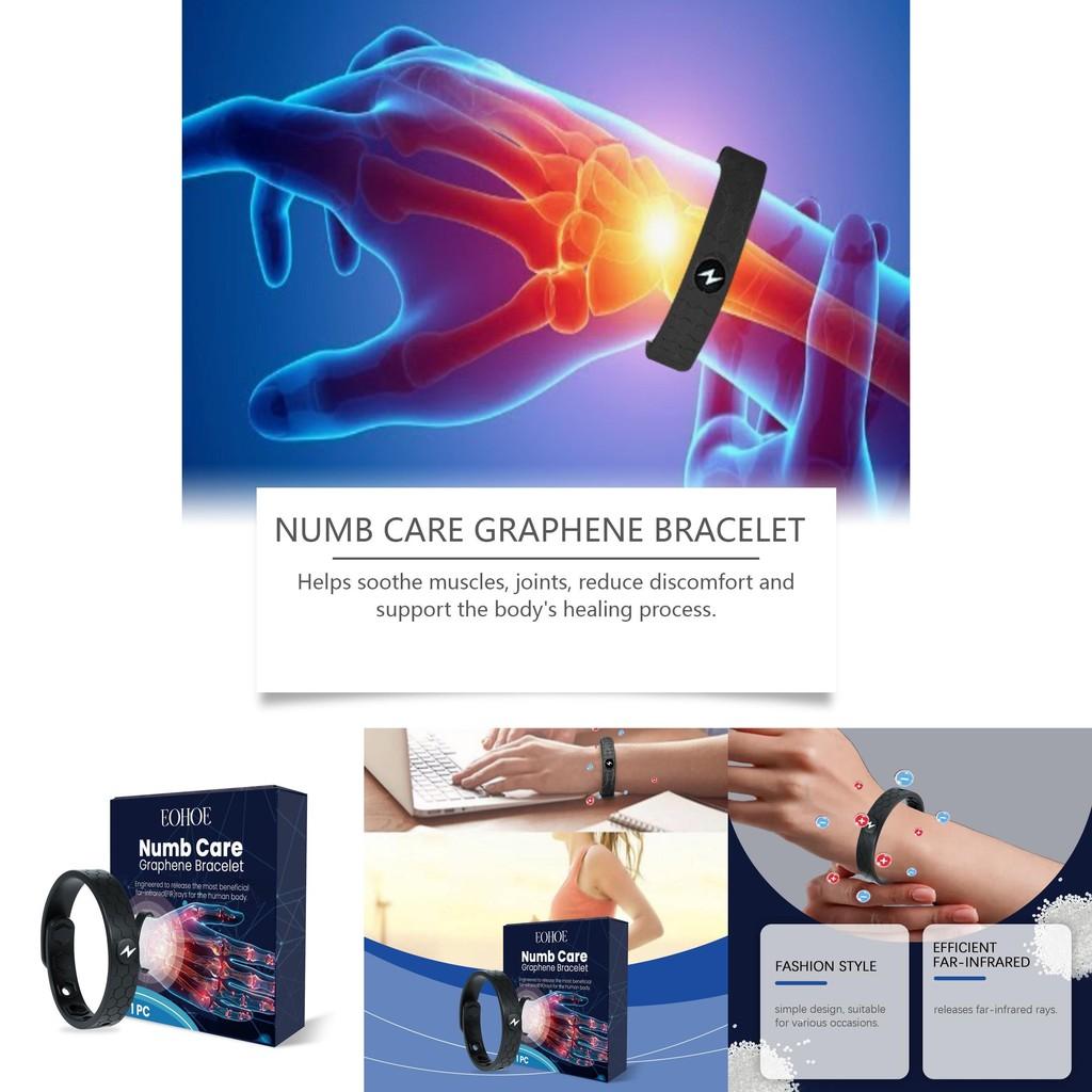 Stylish Eohoe Graphene Bracelet For Daily Wear Portable Body Care Wrist Accessory