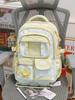 Schoolbag New Fresh and Sweet High-value Backpack Female Dopamine Transparent Pain Bag Japanese Junior High School Students Backpack Female
