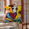 B-Britto Art Lucky Dragon pillow cover sofa cushion cover home room decoration children gift